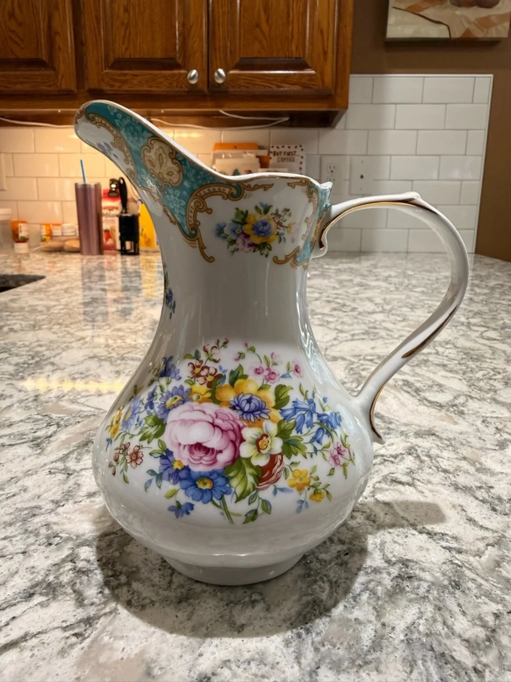 Antique Reflections collection by I. Godinger & Co. Vintage Pitcher